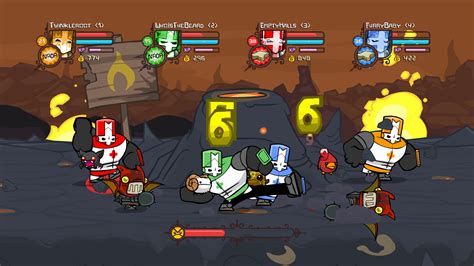 castle crashers lv|castle crashers 角色技能.